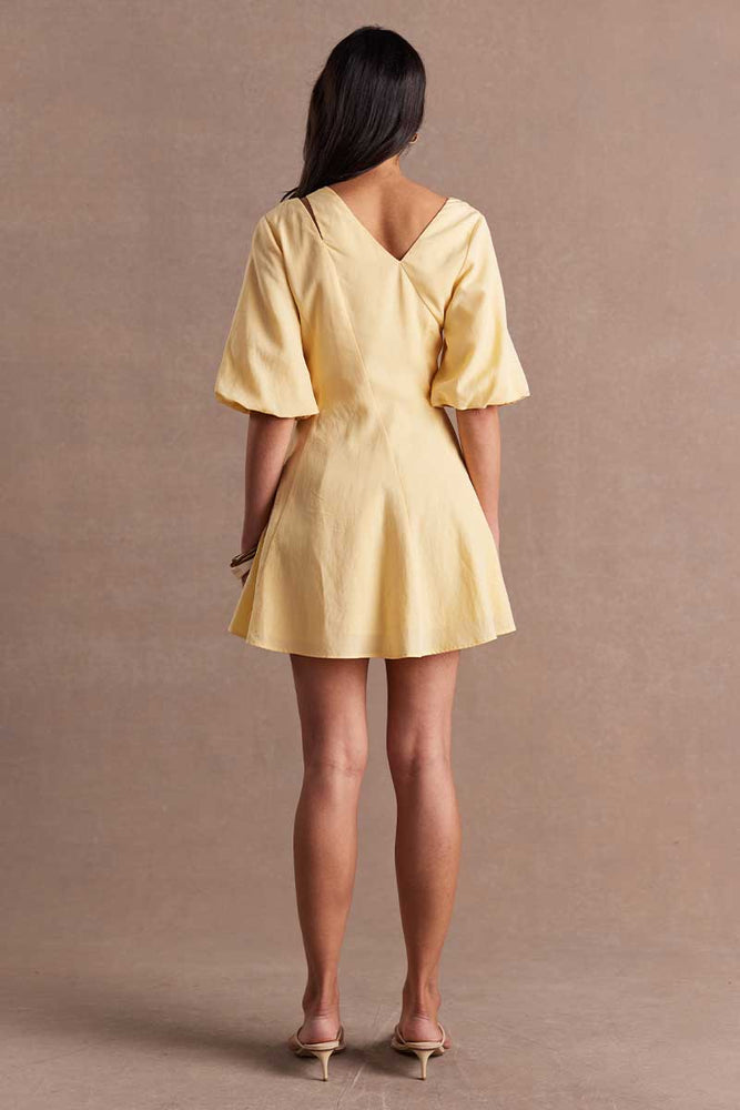 
                      
                        ADORNMENT MINI DRESS - BUTTER
                      
                    