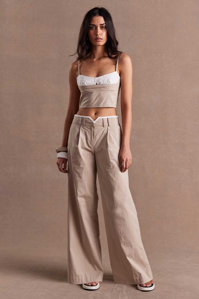 
                      
                        BEGUILE BODICE - MILK TEA
                      
                    
