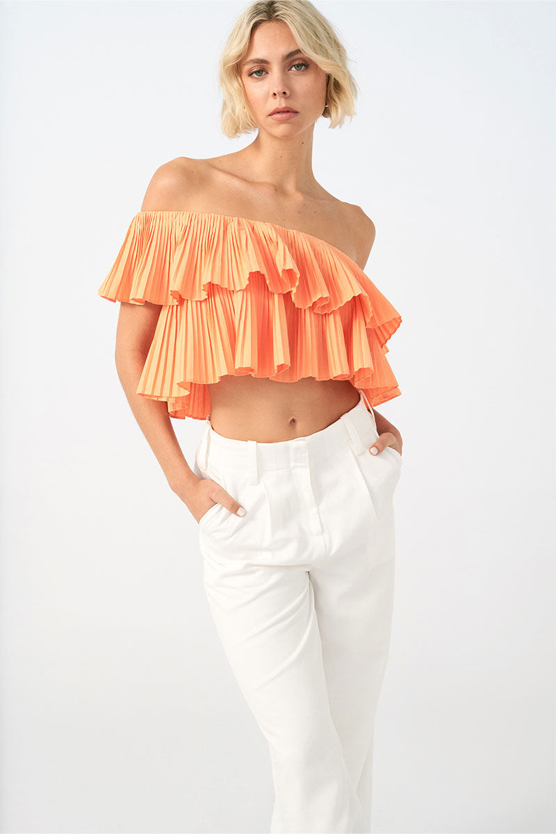 Sovere women's Clothing Sydney Bliss Bodice Orange