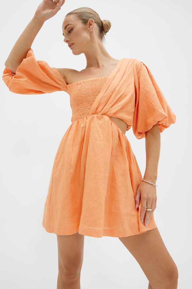 
                  
                    Sovere women's Clothing Sydney DELAY MINI DRESS ORANGE
                  
                