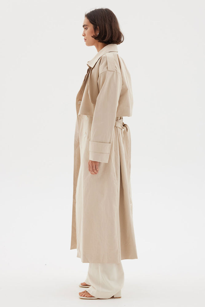 
                  
                    DIVISION MULTI WEAR TRENCH COAT - BEIGE
                  
                