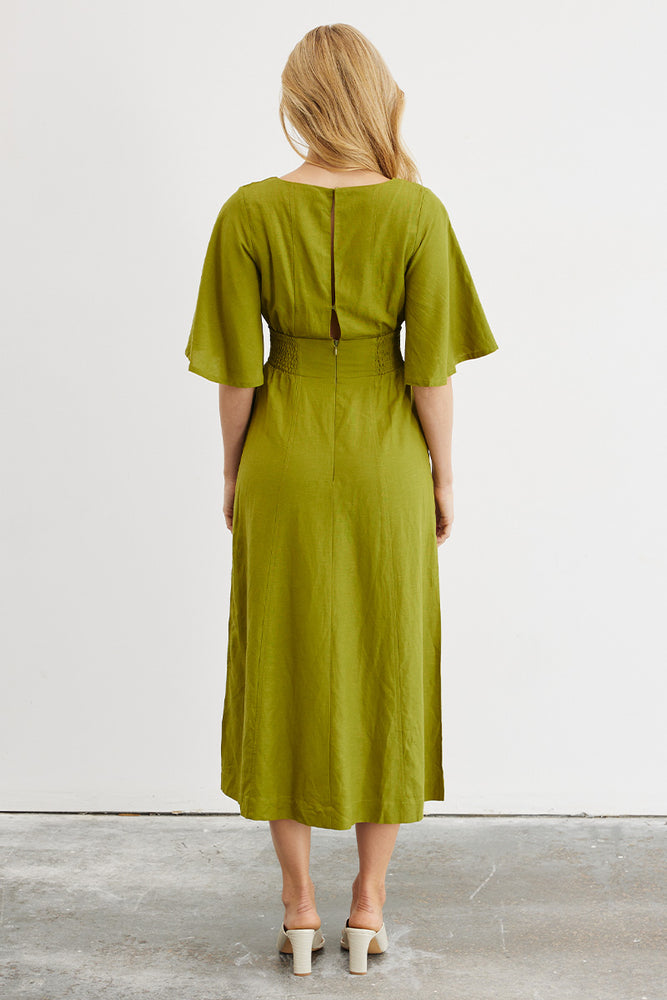 
                  
                    Sovere women's Clothing Sydney Epiphany Midi Dress Green
                  
                