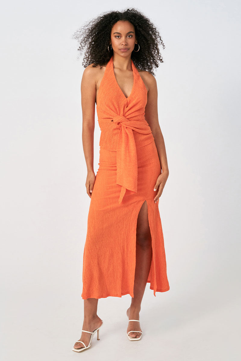 Sovere women's Clothing Sydney Evoke Slip Skirt Orange