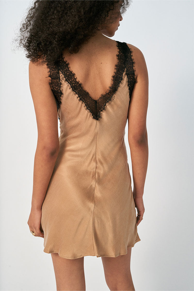 
                  
                    Sovere women's Clothing Sydney Gemini Mini Dress Gold
                  
                