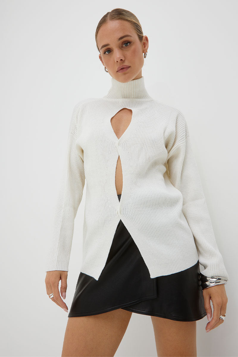 Sovere women's Clothing Sydney Legacy Knit Jumper White