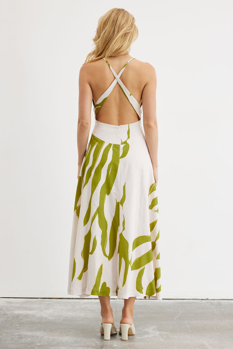 
                  
                    Sovere women's Clothing Sydney Motion Midi Dress chalk
                  
                