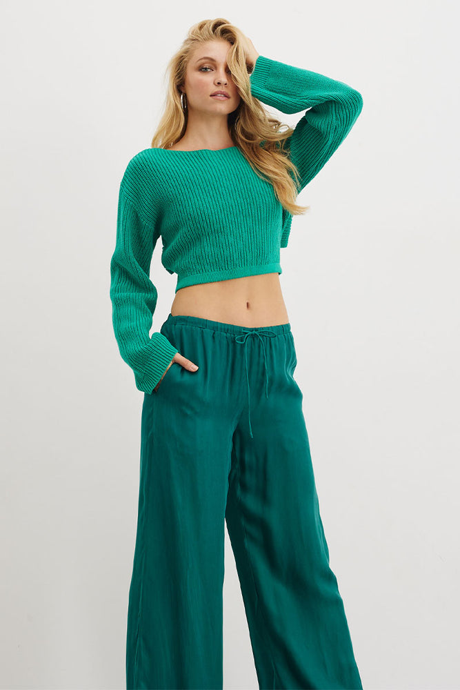 
                  
                    Sovere women's Clothing Sydney Overtime Knit Jumper Green
                  
                