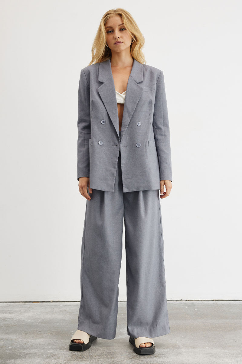 Sovere women's Clothing Sydney Overtime Blazer Grey