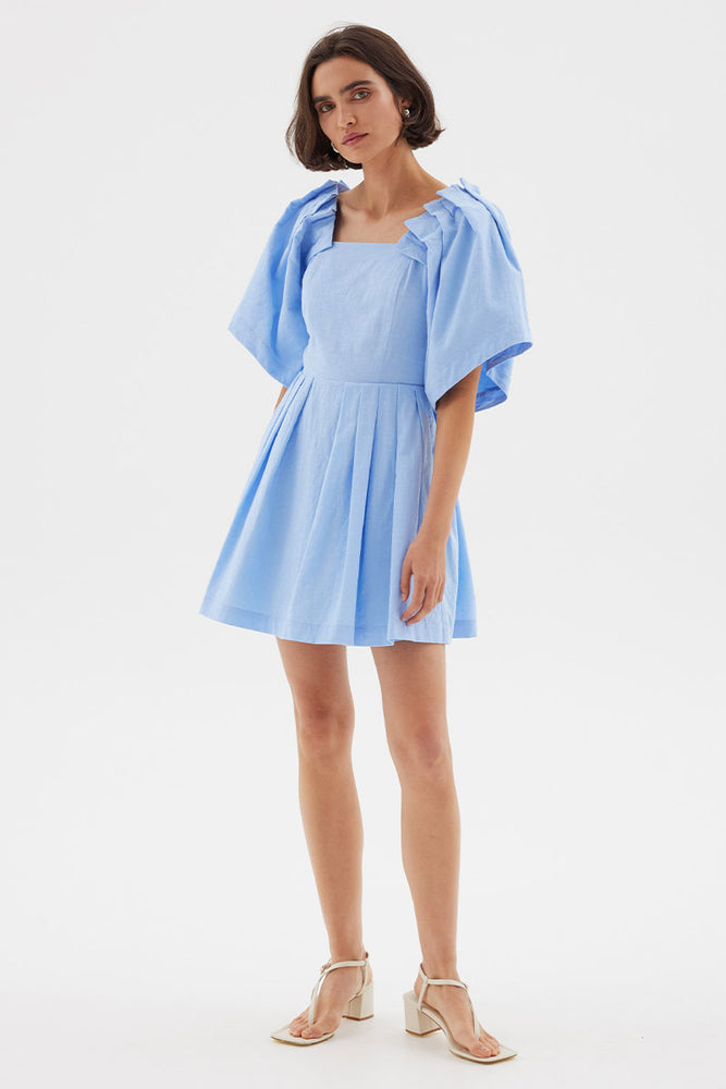 
                  
                    Sovere women's Clothing Sydney Origami Mini Dress Blue
                  
                