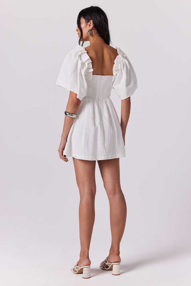 
                  
                    Sovere women's Clothing Sydney Origami Mini Dress White
                  
                