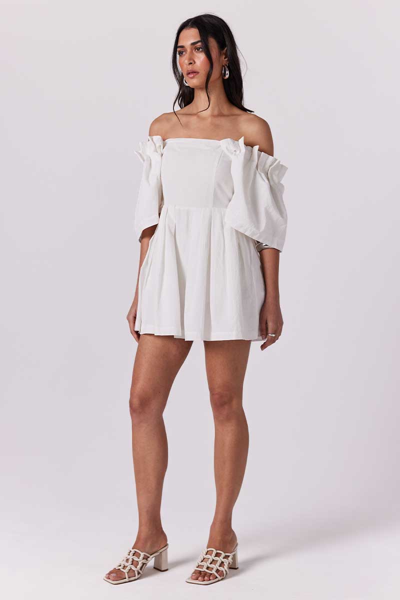 
                  
                    Sovere women's Clothing Sydney Origami Mini Dress White
                  
                
