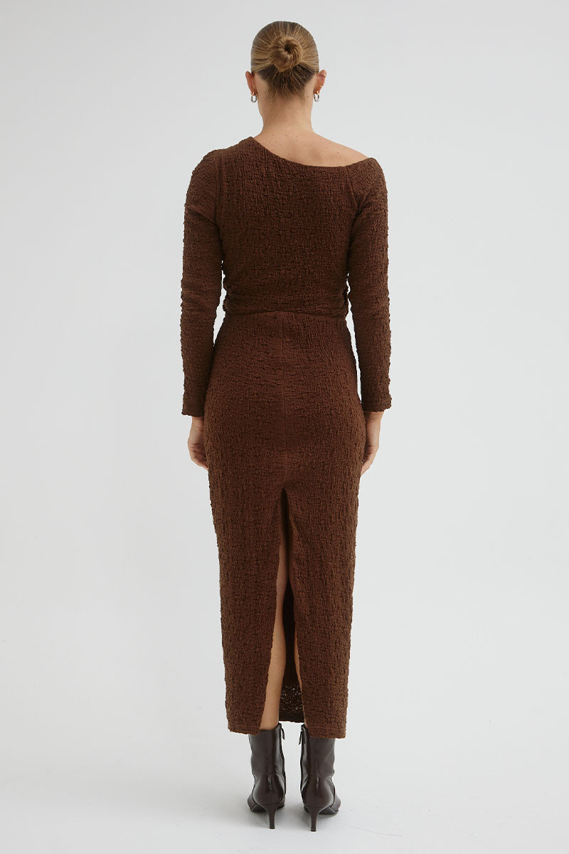 
                  
                    Sovere women's Clothing Sydney overcast knit dress brown
                  
                
