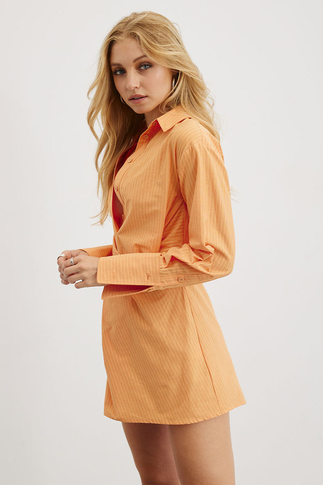 
                  
                    Sovere women's Clothing Sydney Persist Tunic Shirt Dress Orange
                  
                