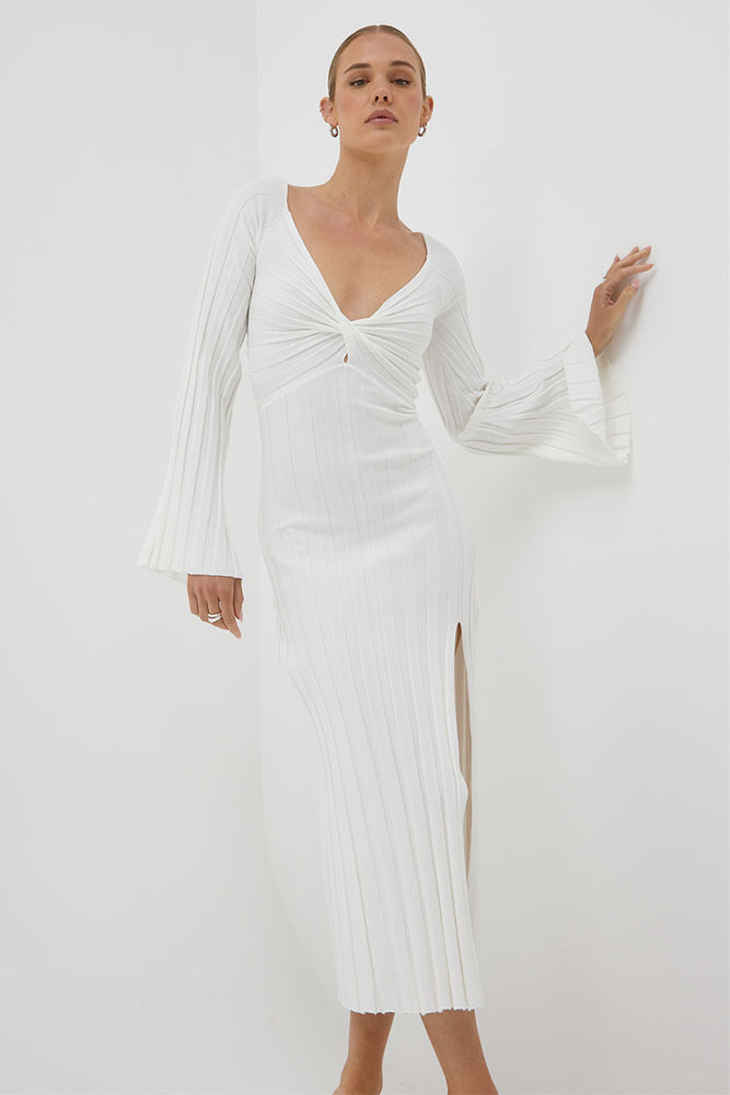 
                  
                    Sovere women's Clothing Sydney radiant knit dress white
                  
                