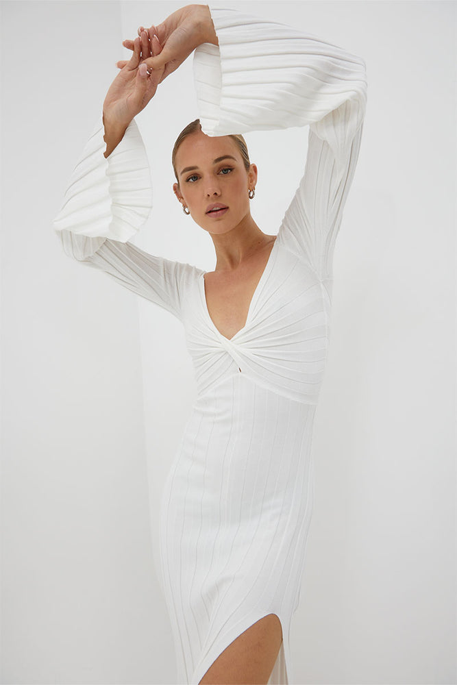 
                  
                    Sovere women's Clothing Sydney radiant knit dress white
                  
                
