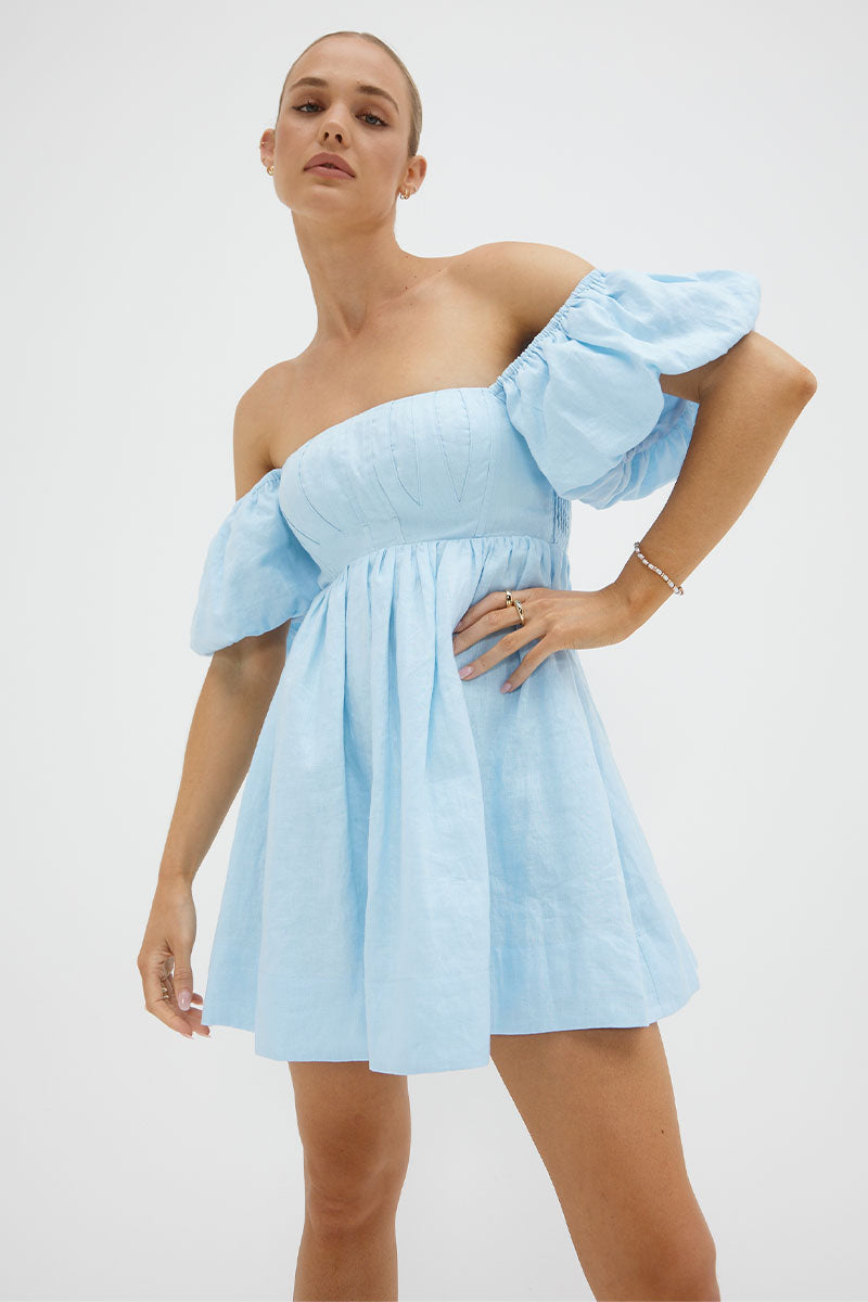 
                  
                    Sovere Studio women's Clothing Sydney Relish mini dress blue
                  
                