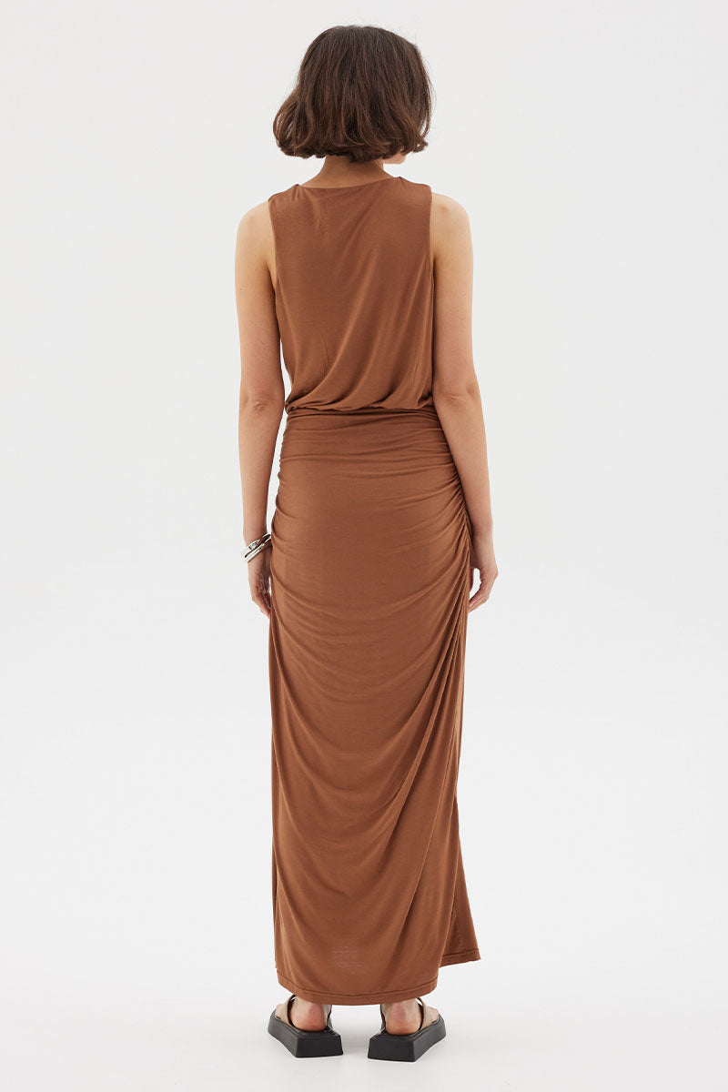 
                  
                    Sovere women's Clothing Sydney revelation Midi Dress brown
                  
                