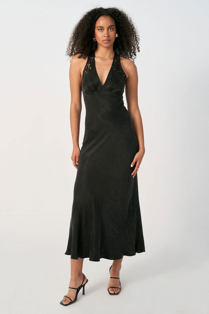 Sovere women's Clothing Sydney Submit Midi Dress Black