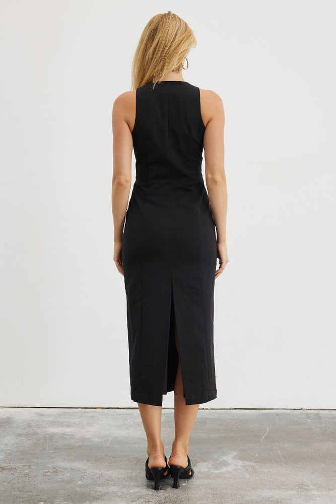
                  
                    Sovere women's Clothing Sydney Tamsyn Midi Dress Black
                  
                