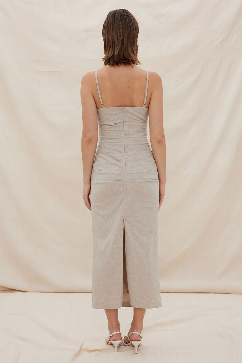 
                  
                    Sovere women's Clothing Sydney Tova Midi Dress Grey
                  
                