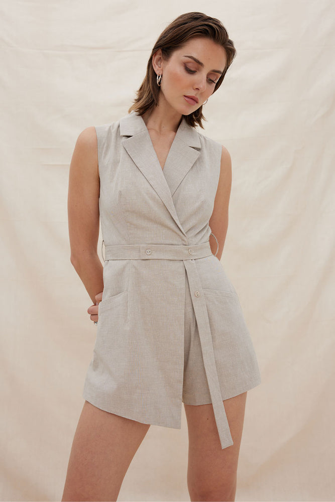 Sovere women's Clothing Sydney Tova playsuit Grey