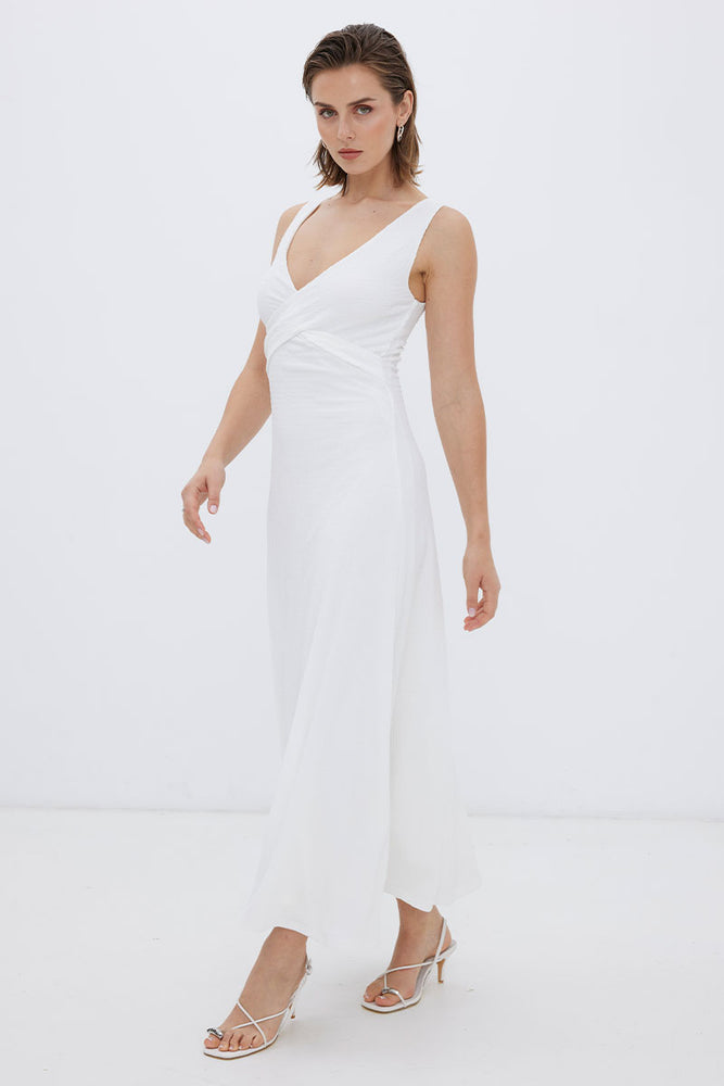 
                  
                    Sovere women's Clothing Sydney Unexpected Midi Dress White
                  
                