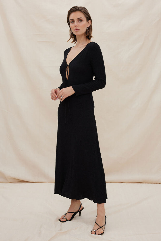 
                  
                    Sovere women's Clothing Sydney Yield Maxi Dress Black
                  
                