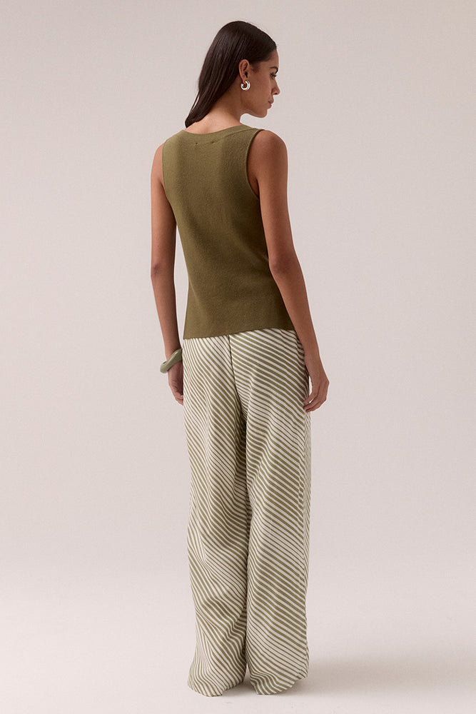 
                      
                        SENTIMENT KNIT TOP - OLIVE
                      
                    