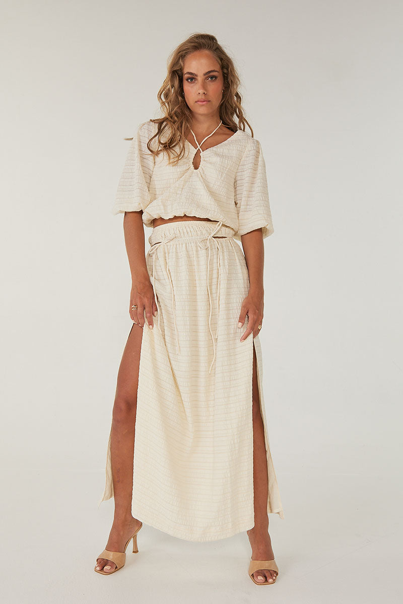 
                  
                    LUCID SKIRT - PORCELAIN
                  
                