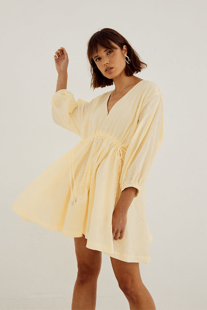 Sovere Studio women's Clothing Sydney Effect Dress Yellow