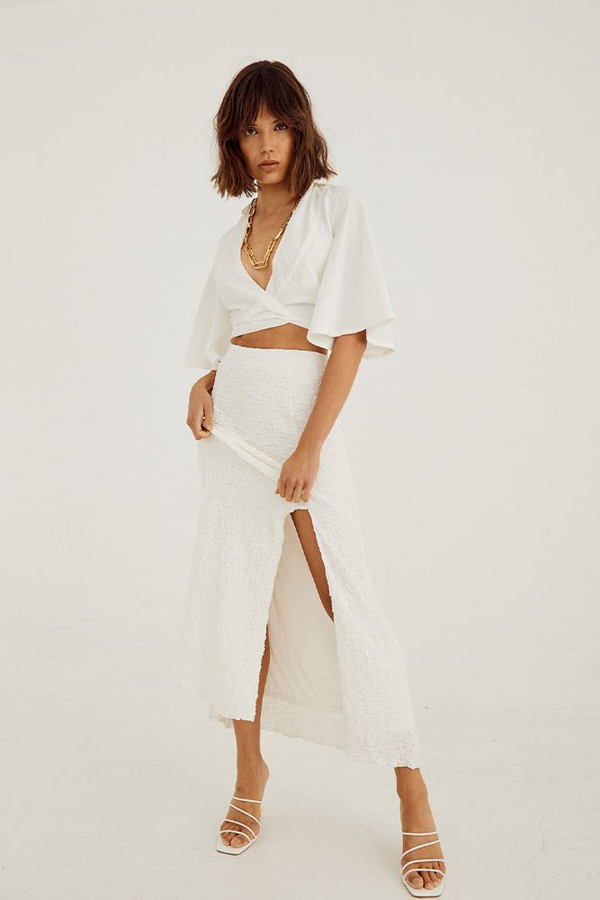 
                  
                    Sovere Studio women's Clothing Sydney Frequency Skirt White
                  
                
