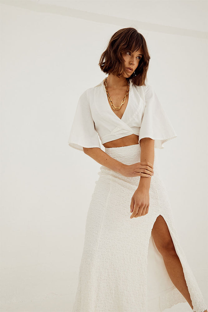 
                  
                    Sovere Studio women's Clothing Sydney Frequency Skirt White
                  
                