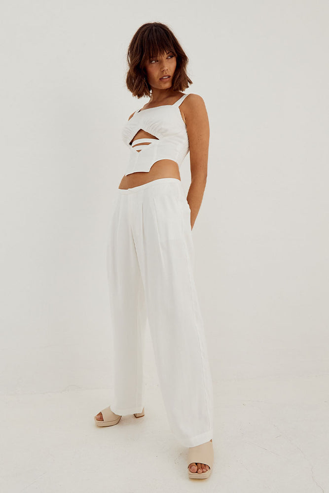 
                  
                    Sovere Studio women's Clothing Sydney Horizon Corset Bustier White
                  
                