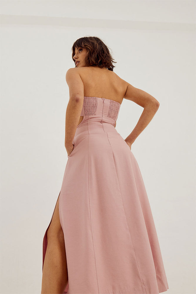 
                  
                    Sovere Studio Womens Clothing Sydney Horizon midi dress pink
                  
                