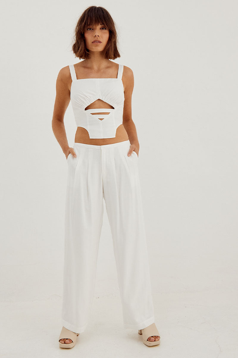 
                  
                    Sovere Studio women's Clothing Sydney Horizon Pant White
                  
                