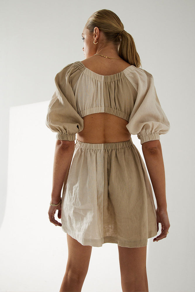 
                  
                    DUO SPLICE DRESS
                  
                