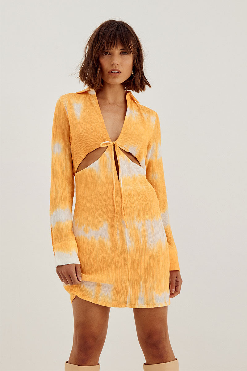 Sovere Studio Womens Clothing Sydney Nova Mini Dress  Orange