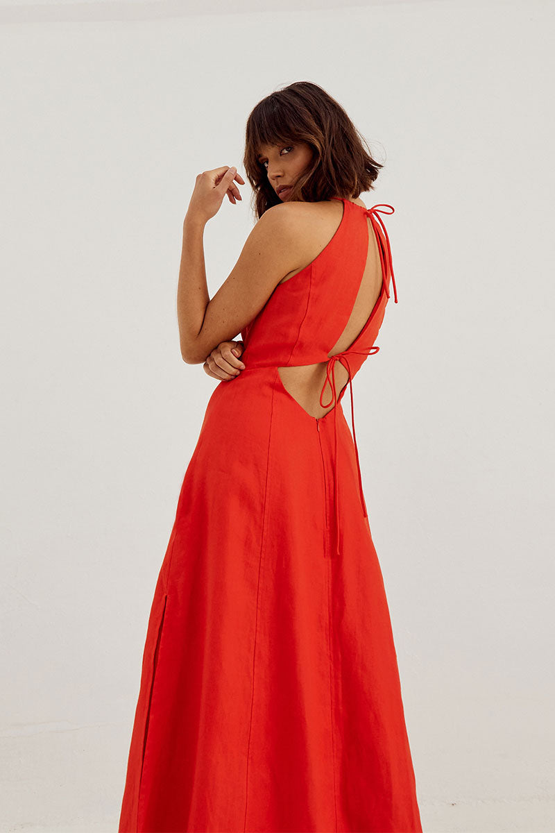 
                  
                        RELISH-HALTER-MIDI-DRESS5  800 × 1200px  Sovere Studio women's Clothing Sydney Relish Halter Midi Dress Red
                  
                