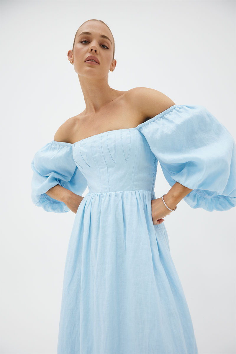 
                  
                    Sovere Studio Womens Clothing Sydney Relish Midi Dress Blue
                  
                