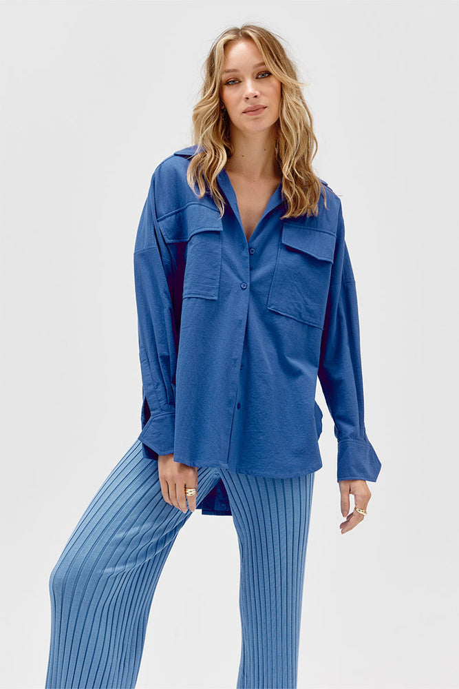 
                  
                    Sovere Studio women's Clothing Sydney Flux Shirt Blue 
                  
                