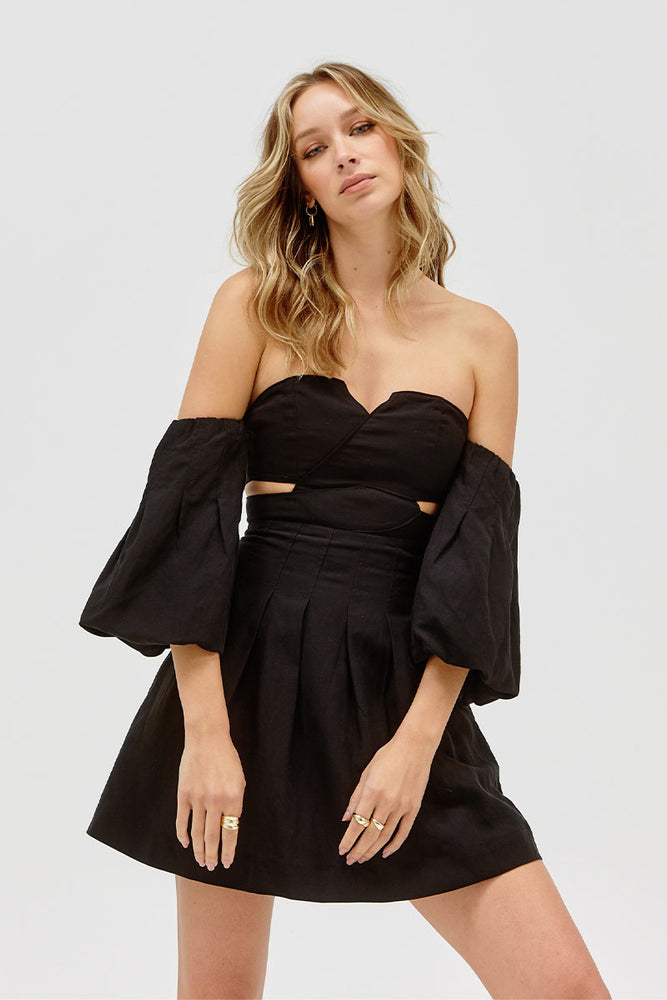 
                  
                    Sovere Studio women's Clothing Sydney Black mini dress
                  
                
