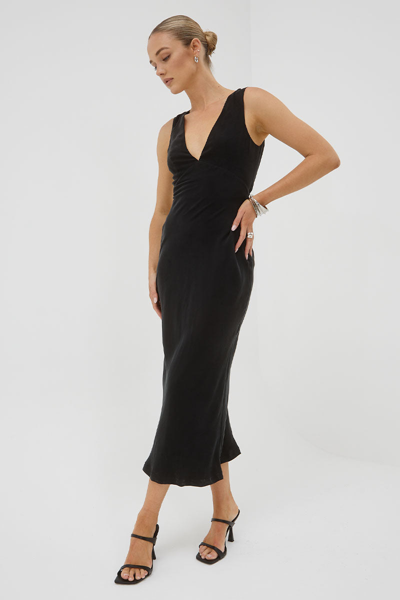 
                  
                    Sovere Studio women's Clothing Sydney Arcade Slip Dress Black
                  
                