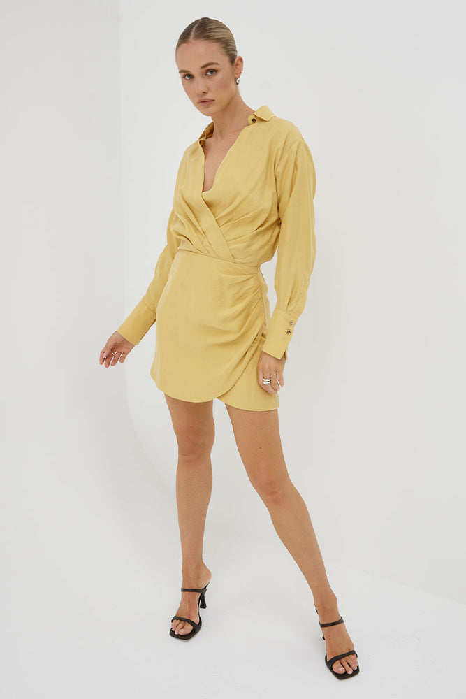 
                  
                    Sovere Studio women's Clothing Sydney Arcade mini dress Yellow
                  
                