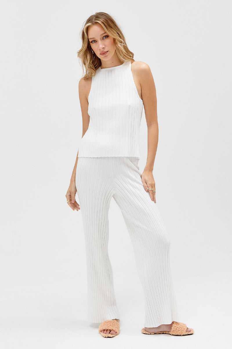 
                  
                    Sovere Studio women's Clothing Sydney Recline Pant White
                  
                