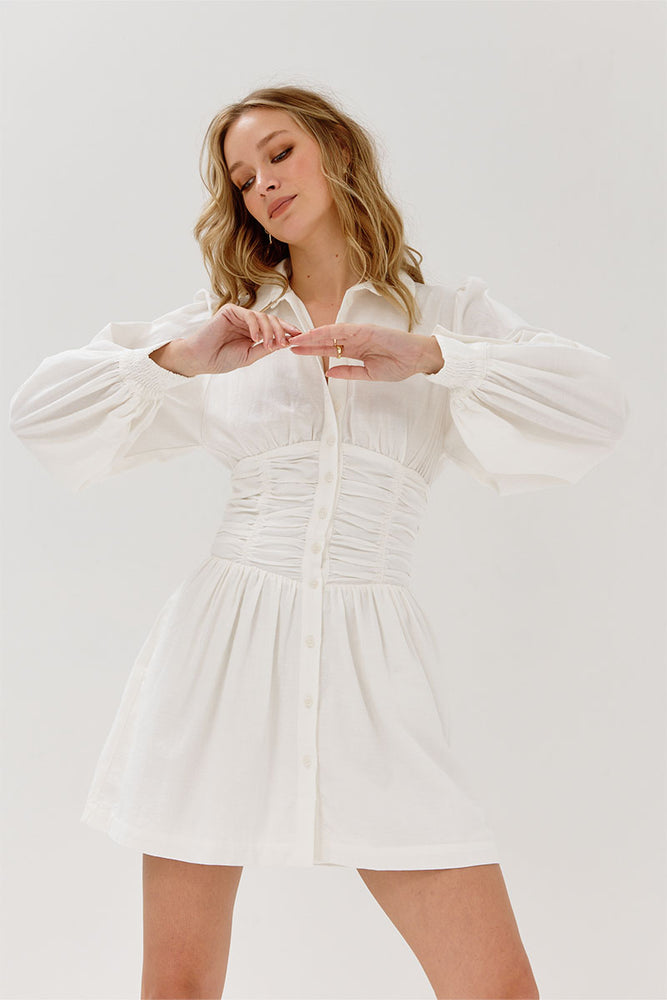 
                  
                    Sovere Studio women's Clothing Sydney white Mini Dress
                  
                