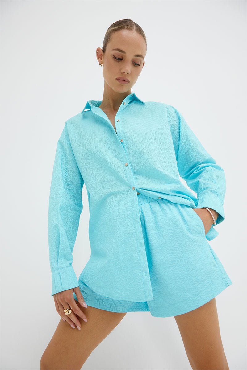 
                  
                    Sovere Studio Women's Clothing Sydney Pixie Shirt Blue
                  
                